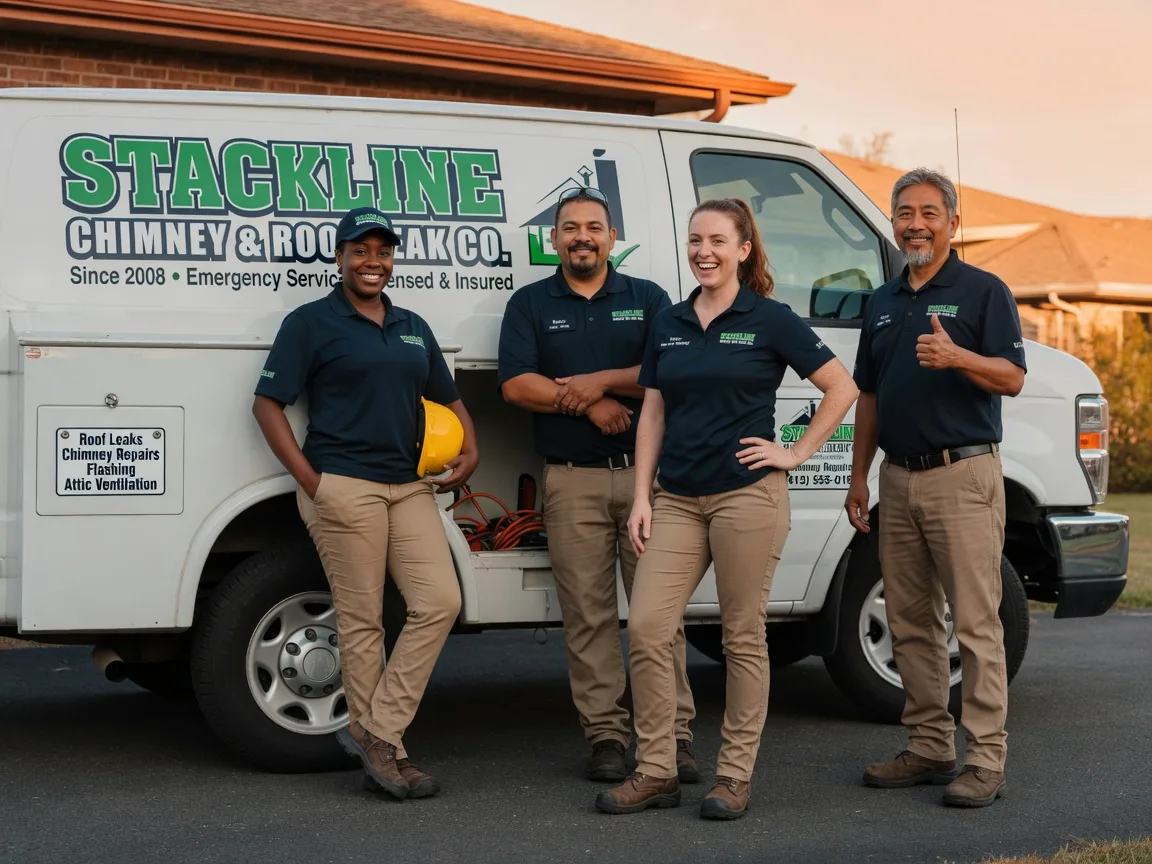 Chimney flashing repair company in Brutus, MI